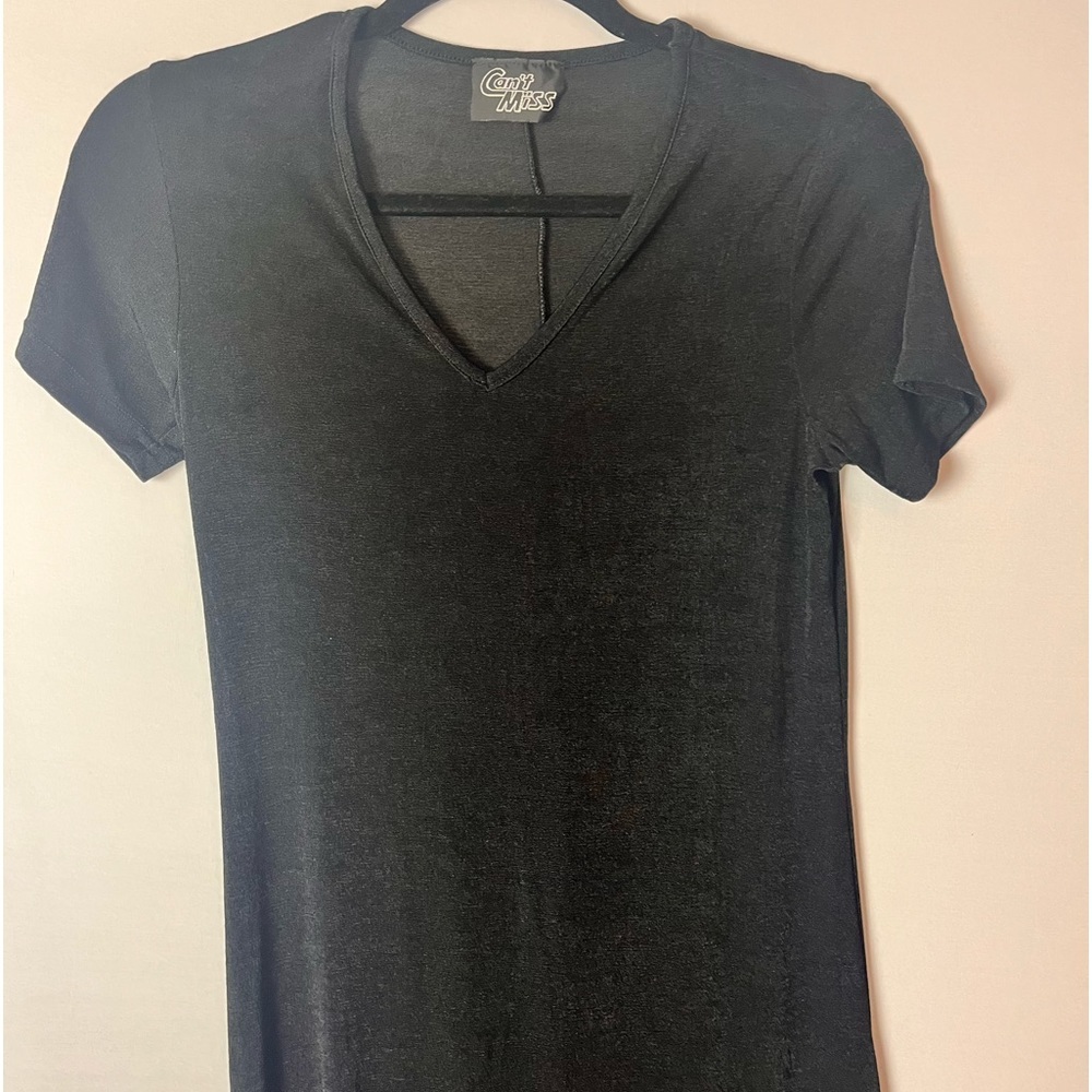 Can’t Miss Black Maxi Sheer Breathable cover up-Medium - Picture 3 of 11